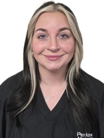 Service Advisor Tiffany Winters in Service at Perkins Motors